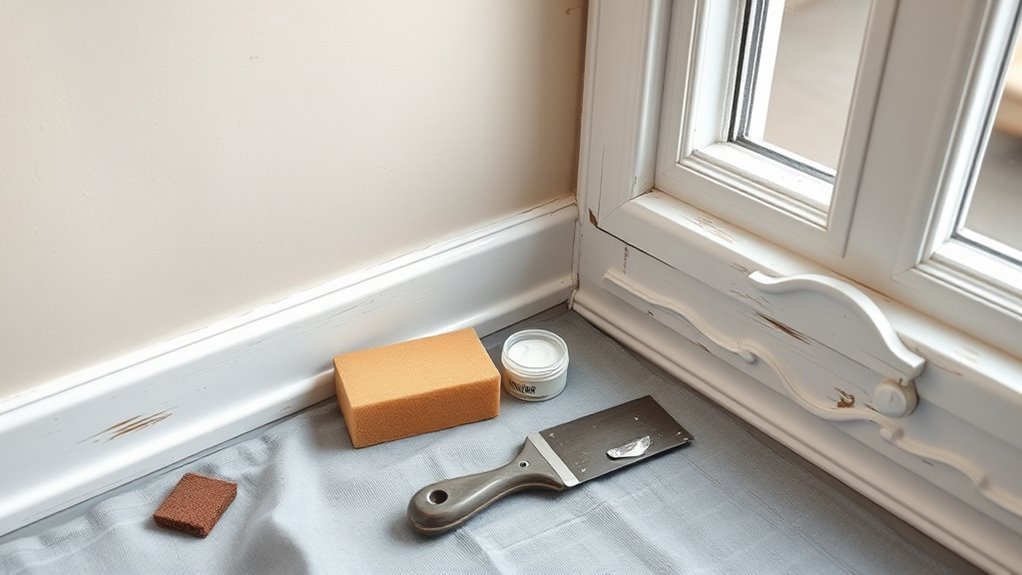 sand for minor blemishes