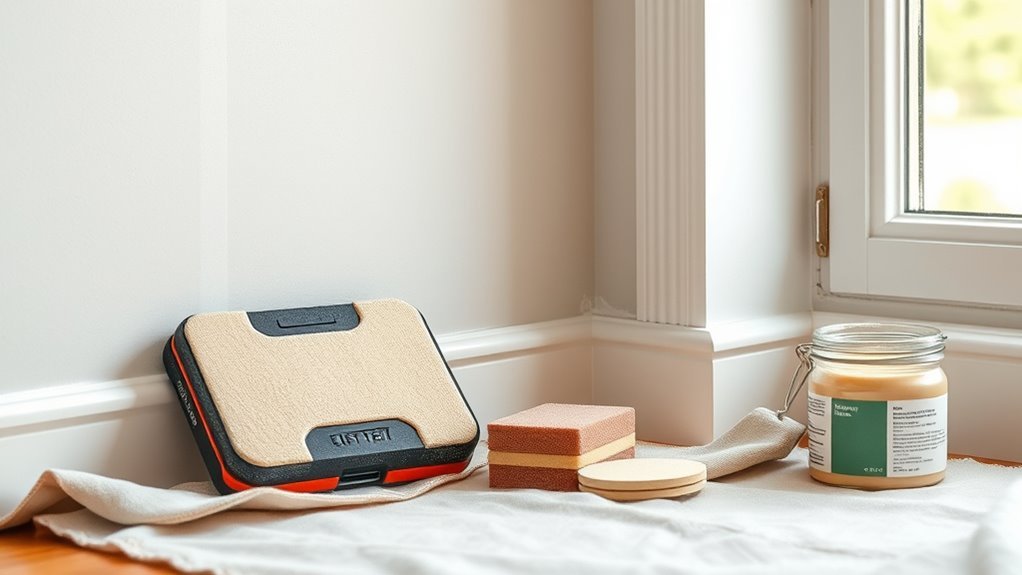 sand for smooth finish