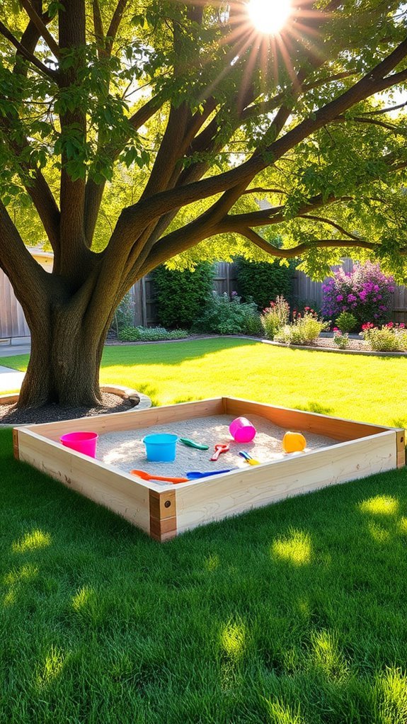 sandbox diy for kids
