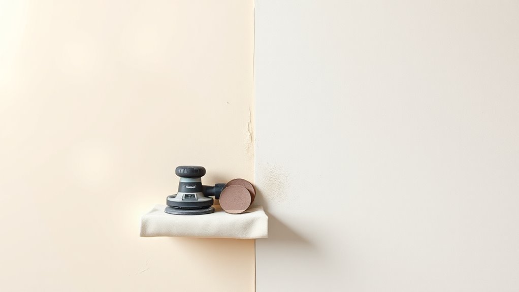 sanding enhances paint adhesion