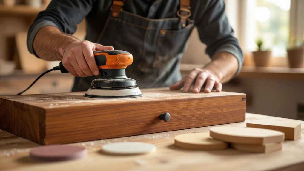 sanding for optimal adhesion