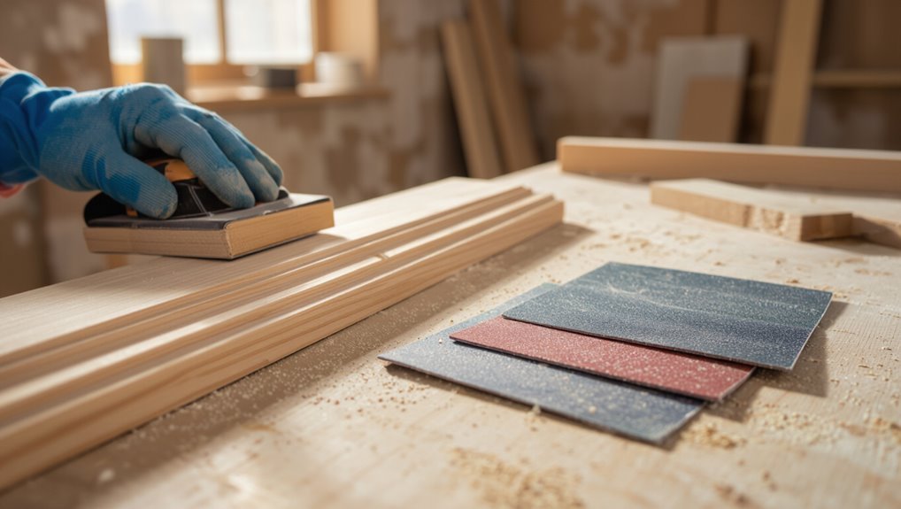 sanding for smooth surfaces