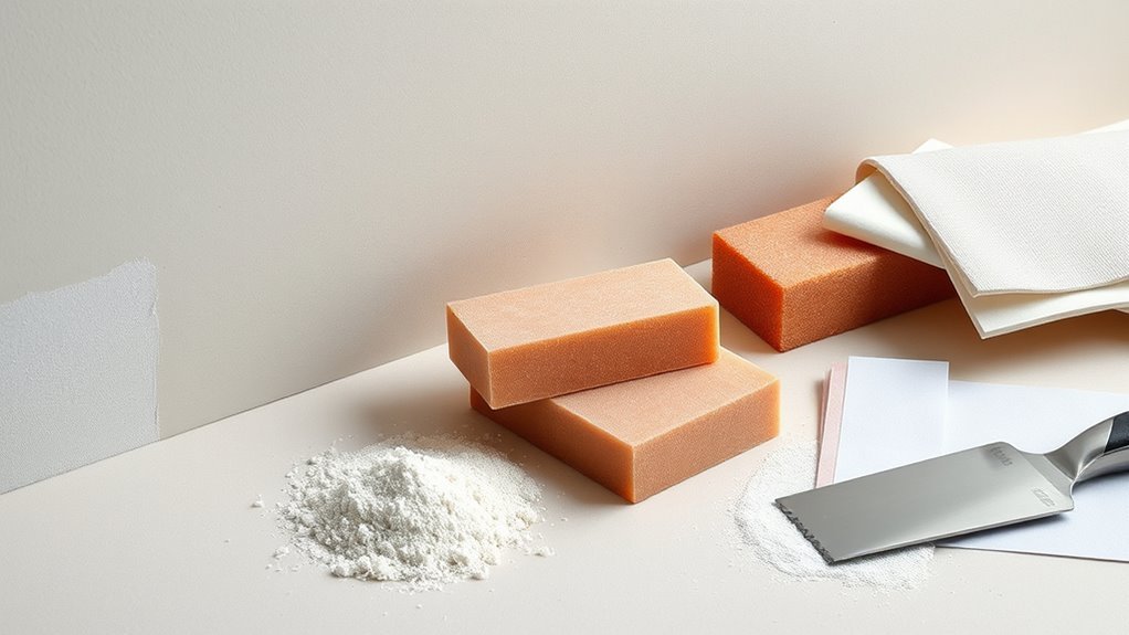 sanding joint compound process