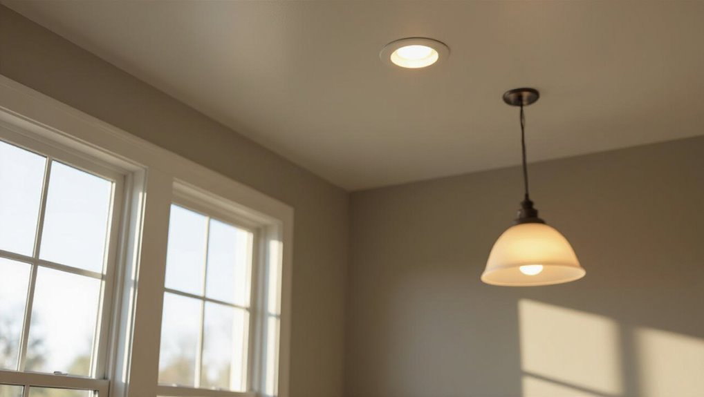 satin finish light effects