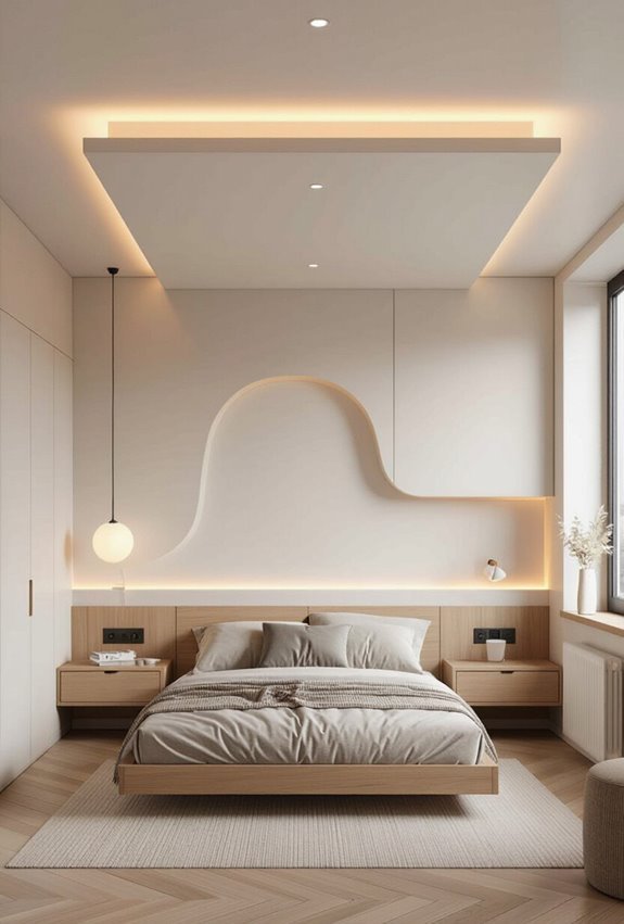 scale aware cohesive ceiling design