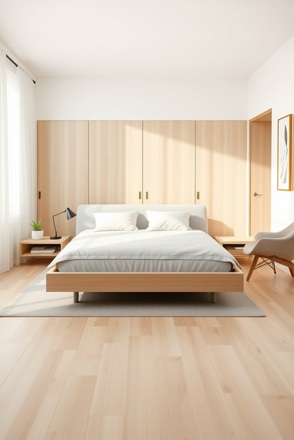 scandinavian minimalist bedroom design
