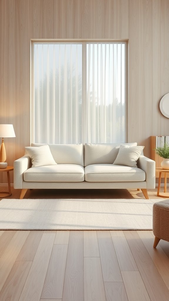 scandinavian simplicity and coziness