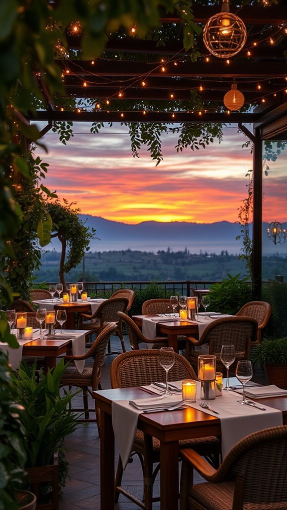 scenic elevated dining experiences