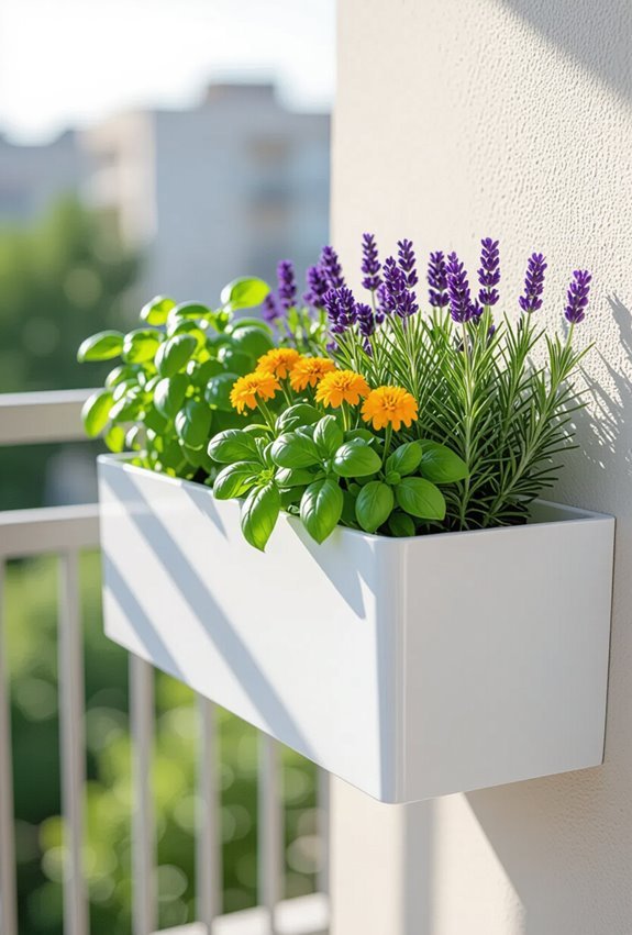scented herbs and blooms