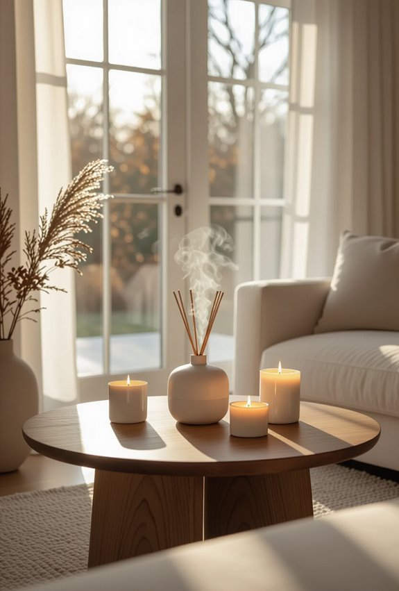 scented layering for relaxation