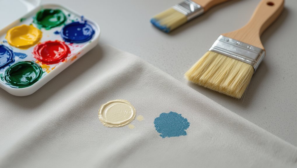 scrape test clean carefully