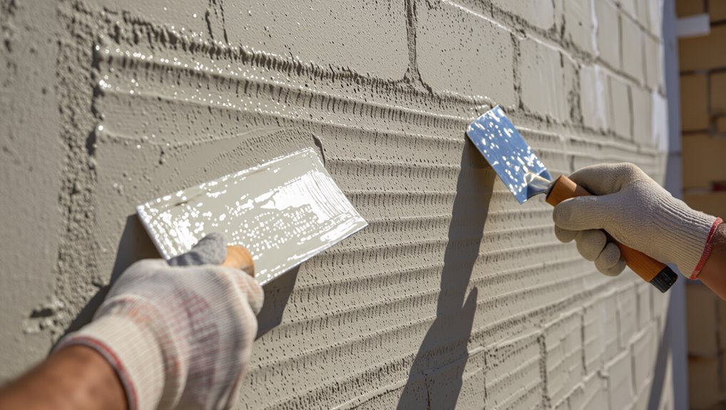 scratch coat application process