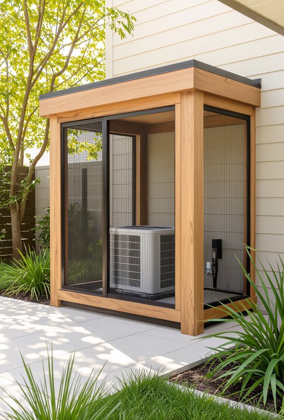 screened ventilated predator proof enclosure
