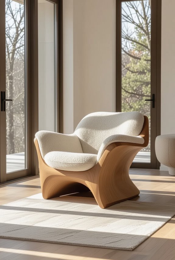 sculptural furniture for visual impact