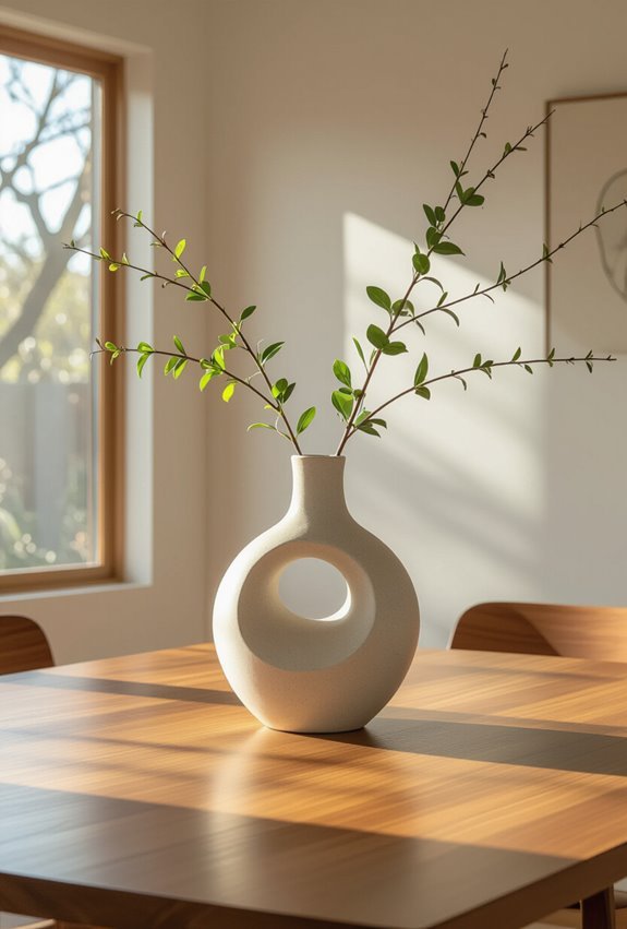 sculptural handmade ceramic vases
