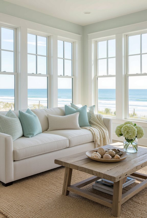 seafoam and sun bleached pastels