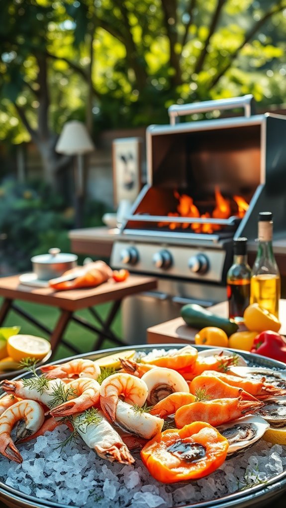 seafood grilling for impressing