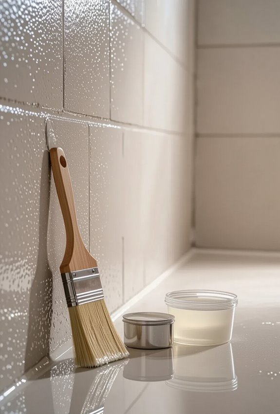 seal walls with vapor barrier