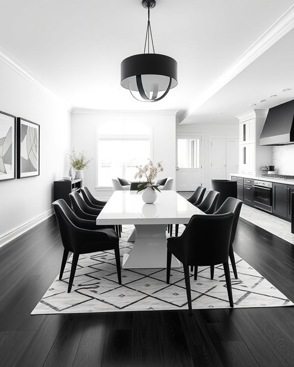 seamless black and white design