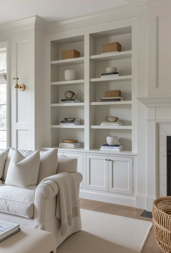 seamless built in bookshelf integration