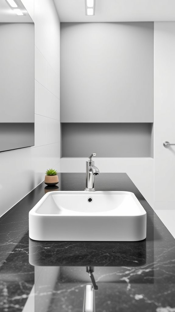 seamless easy clean sink options