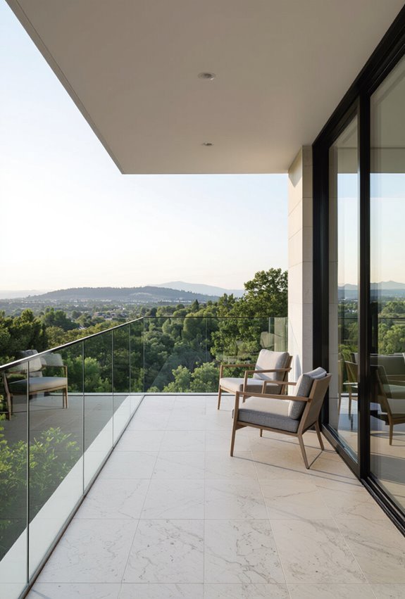 seamless frameless corner glass