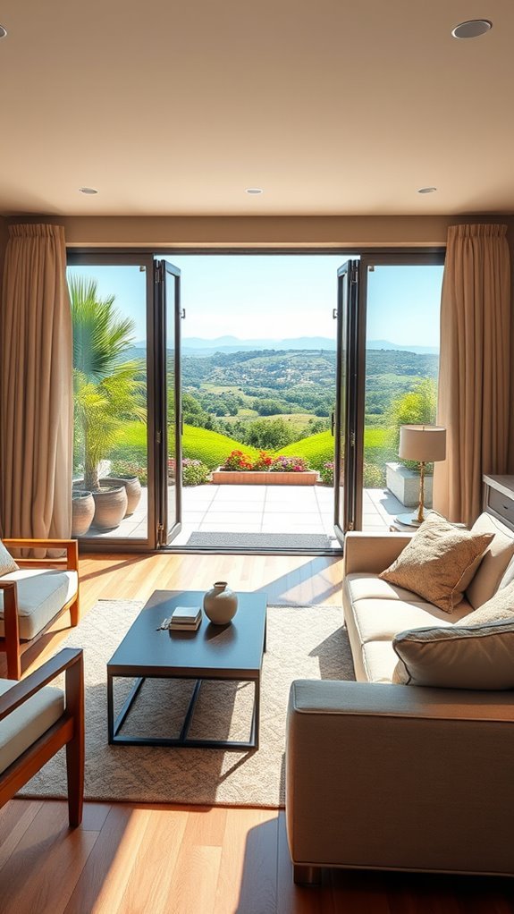 seamless indoor outdoor connection