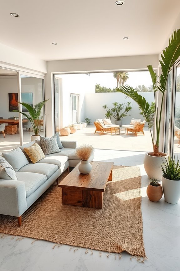seamless indoor outdoor connection