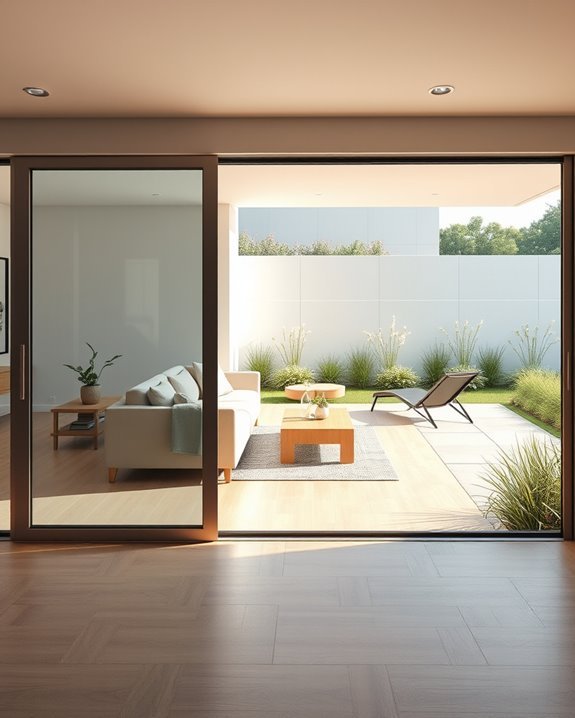seamless indoor outdoor connection