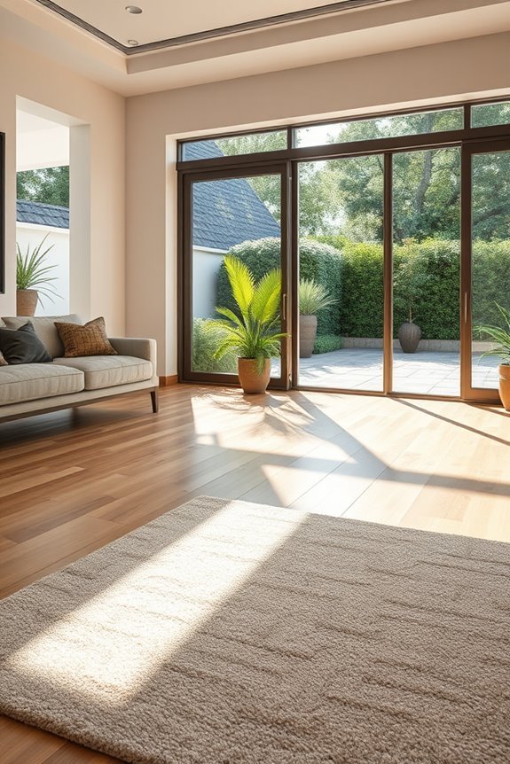 seamless indoor outdoor flooring