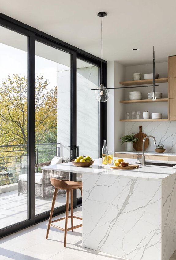 seamless indoor to outdoor entertaining