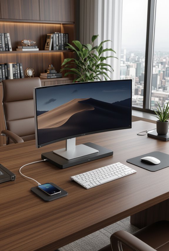 seamless integrated desk technology