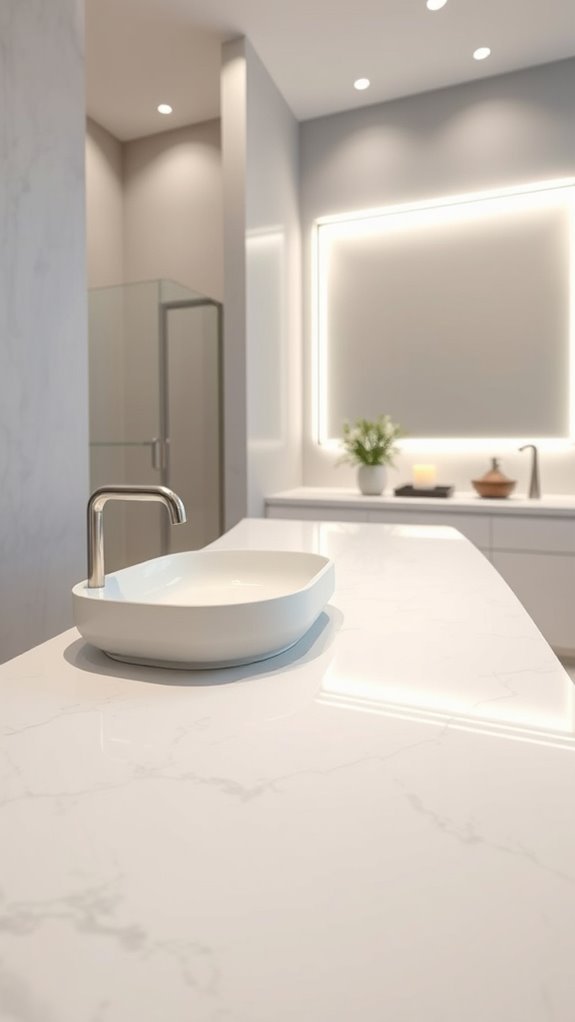 seamless integrated sink design