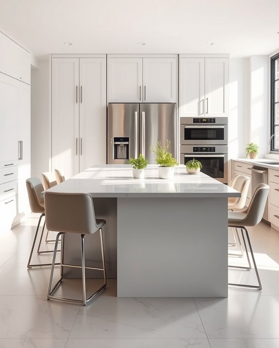 seamless kitchen design efficiency