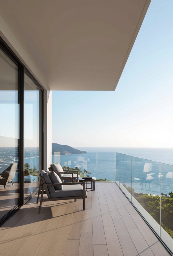 seamless low iron edge bonded glazing
