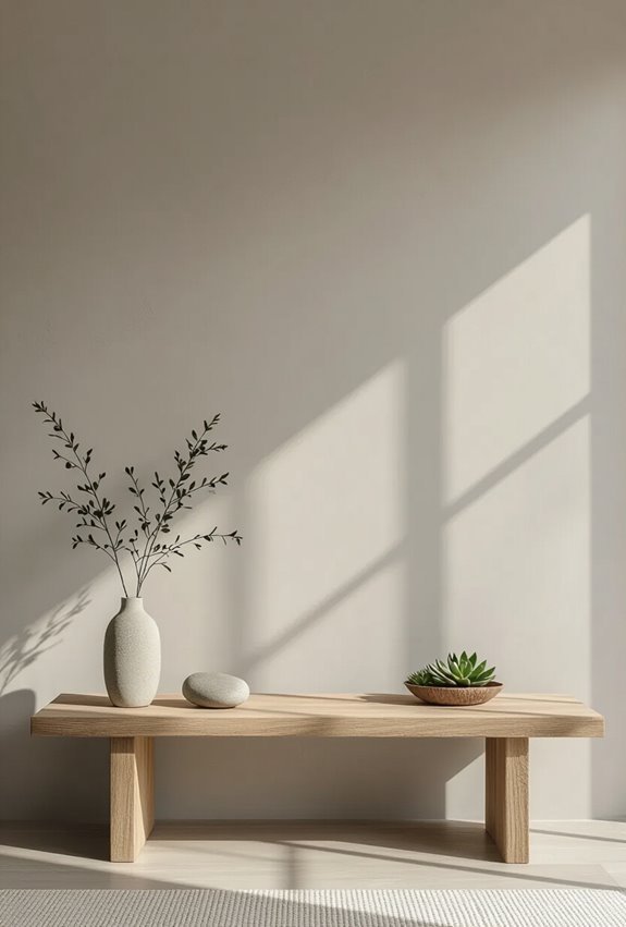 seamless matte plaster walls
