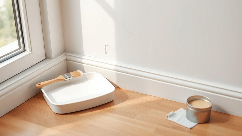 seamless paint touch up technique