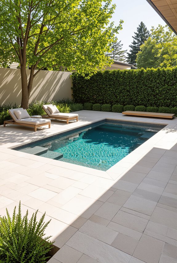seamless pool to patio integration
