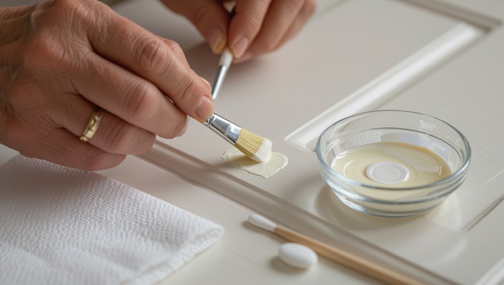 seamless touch up paint application