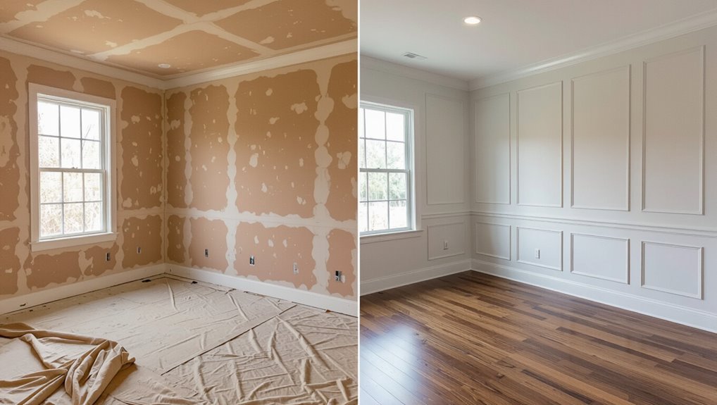 seamless walls luxury finish