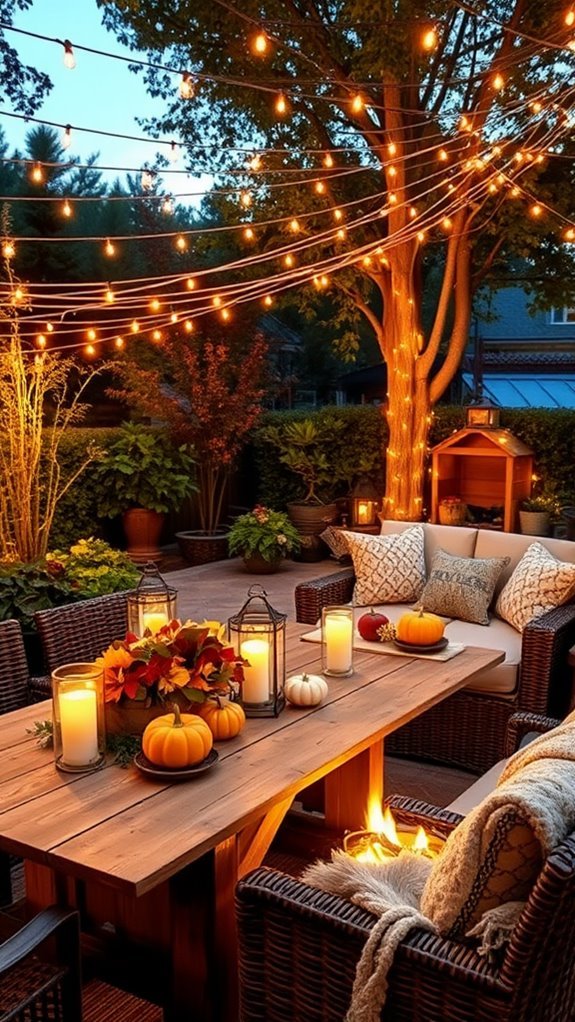 seasonal backyard decor ideas
