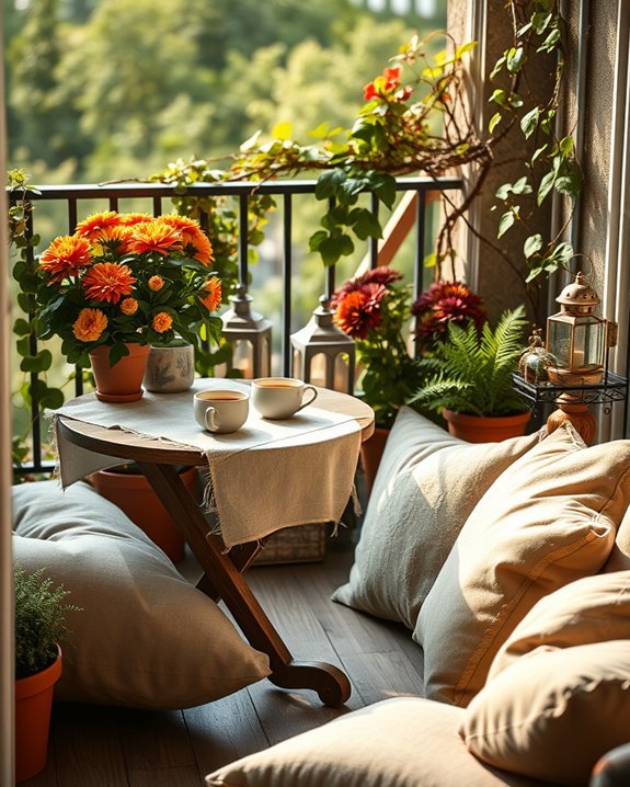 seasonal balcony decor ideas