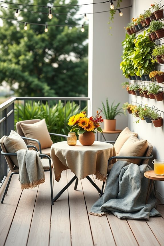 seasonal balcony decoration ideas