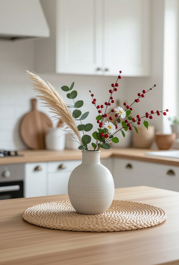 seasonal boho kitchen refreshments