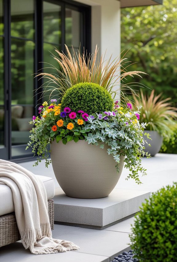 seasonal container color rotation