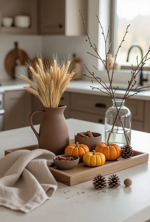 seasonal cozy kitchen decor swaps