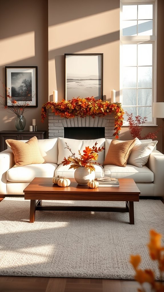 seasonal decor for warmth
