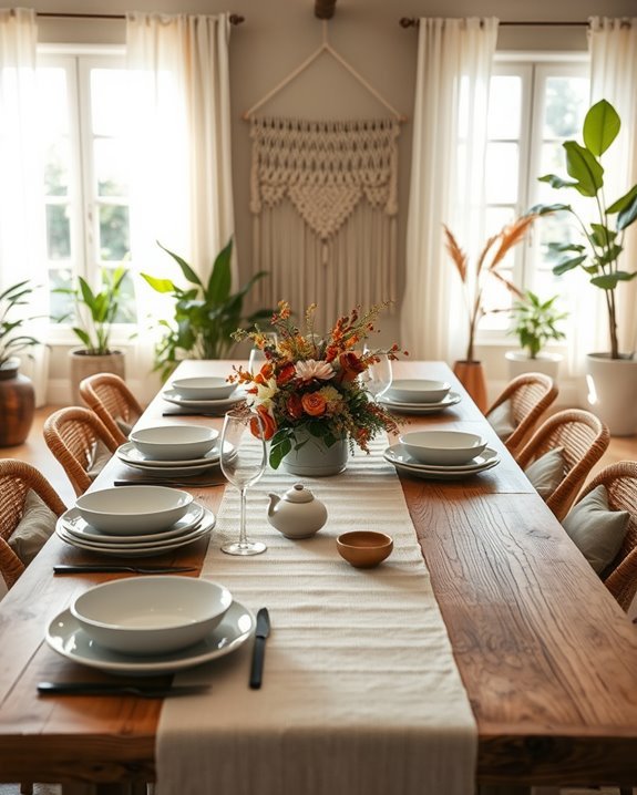 seasonal dining room refresh