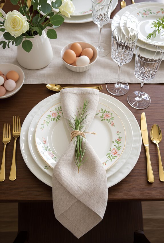seasonal eco friendly pastel dinnerware