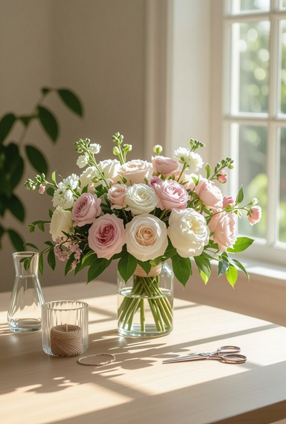 seasonal edible floral decor